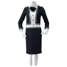 Robe Chanel en laine multicolore Taille 38 Multicolore