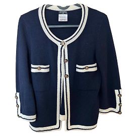 Chanel Maille en Cachemire Femme 34 FR Multicolore