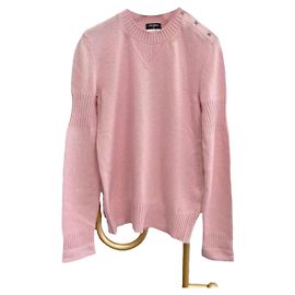 Chanel Malha de Cashmere Rosa Rosa