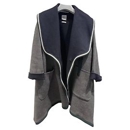 Abrigo Hermès de cashmere mujer talla 34 Multicolor