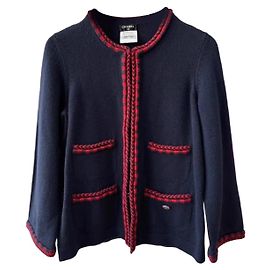 Chanel Maille en Cachemire Femme Taille 34 Multicolore