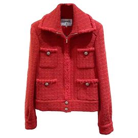 Giacche Chanel La Petite Veste Noire Rosso