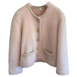 Céline Pink Wool Jacket Pink