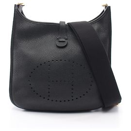 Hermès Borsa a tracolla Hermes Evelyne 3 Trois PM Nero