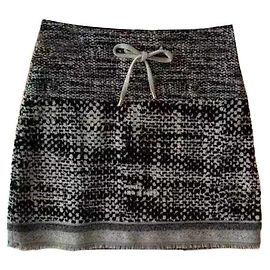 Jupe Chanel en coton multicolore Taille 34 Multicolore