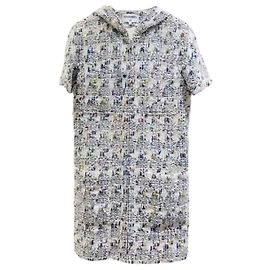Robe Chanel en coton 38 FR Multicolore