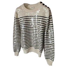 Pull en laine Céline Multicolore