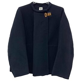 Abrigo Hermès de cachemire mujer talla 38 Multicolor
