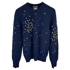 Chanel Maille en Cachemire Femme Taille 36 Multicolore