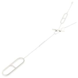 Hermès Collar largo Hermes Ever Chaine d'Ancre Plata