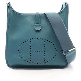 Hermès Borsa a tracolla Hermes Evelyne 3 Trois PM Verde