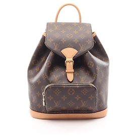 Sac à dos/Sac à main Louis Vuitton Montsouris PM Monogram Marron