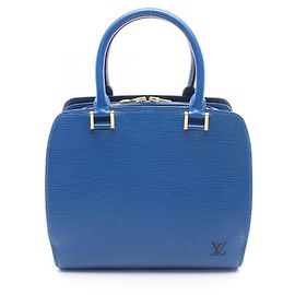 Borsa Louis Vuitton Pont Neuf Blu
