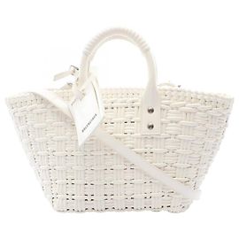 Balenciaga BISTRO XS Basket Bag Blanc