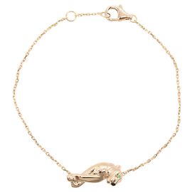 Cartier Panthère Tsavorite Onyx Bracelet Black Pink Green