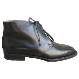 Church's Botines de cuero negro Negro
