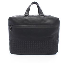 Bottega Veneta Intrecciato Handtasche Schwarz