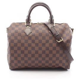 Sac à main Louis Vuitton Speedy Bandoulière 30 Marron