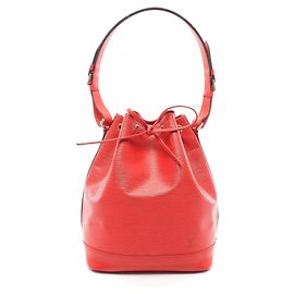 Bolso de hombro Louis Vuitton Noe Epi Castilian Red Roja