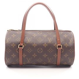 Louis Vuitton Papillon 26 Monogram Handbag Brown Monogram