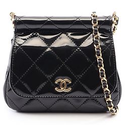 Bolso de hombro Chanel Matelassé Small Negro