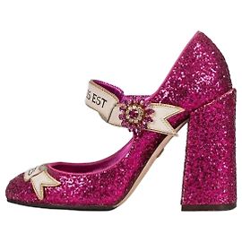 Dolce & Gabbana Pink Glitter Pumps - EU 36.5 Pre-owned Other