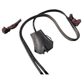 Hermès Kelly Bag Charm Braun Leder Braun