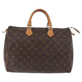 Louis Vuitton Speedy Monogram Canvas 35 Marrom