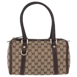Gucci Abbey Boston Canvas Beige