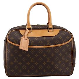 Louis Vuitton Deauville Monogram Canvas Mini Marron