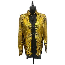 Giacca-camicia in seta Hermès 1990 "Les Tuileries" – Joachim Metz Altro