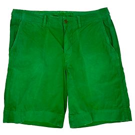 Bermudas bordadas de algodón verde Polo by Ralph Lauren Verde