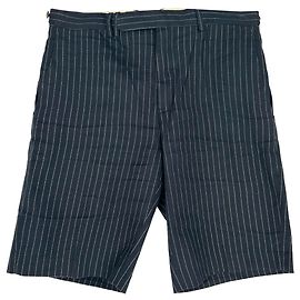 Pantaloncini a righe Polo by Ralph Lauren in lino blu navy Blu Blu navy