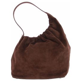 Autre Marque Borsa "Demi Lune Cloud" Marrone