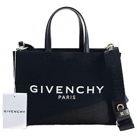 Givenchy Tote Canvas Small Tote Bag Black