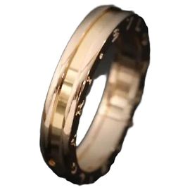 Anel Bulgari B.zero1 em Ouro Rosa 18K Tamanho 65 Rosa