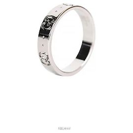 Gucci Icon Ring Weißgold Größe Weiß