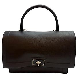 Givenchy Shark Calfskin Small Shoulder Bag Black Black