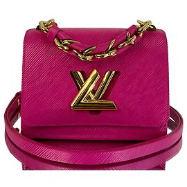 Borsa a mano Louis Vuitton Epi Twist PM in pelle Multicolore