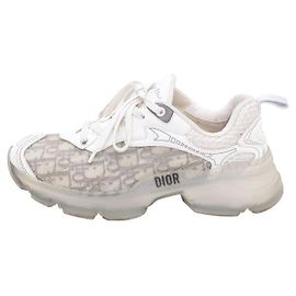 Autre Marque Oblique Transparent Rubber Vibe Sneakers Brown