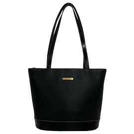 Sac cabas en cuir Burberry Vintage Logo Hardware Nova Check Noir