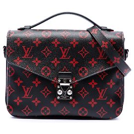 Louis Vuitton Black Monogram Infrarouge Pochette Metis Noir