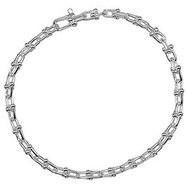Autre Marque Tiffany HardWear Microlink Bracelet Silvery