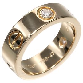 Bague Cartier Love Modèle Classique Doré