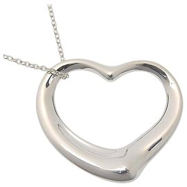 Autre Marque Tiffany & Co. Open Heart Large Long Necklace Other