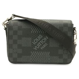 Louis Vuitton Damier Graphite Studio Messenger Nero