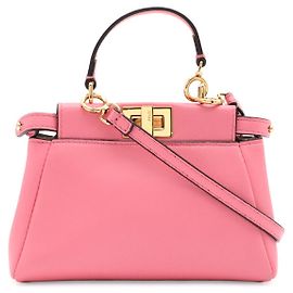 Fendi Micro Peekaboo Handbag Pink