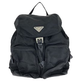 Prada Tessuto Backpack Black