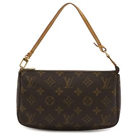 Bolsa de Acessórios Louis Vuitton Marrom