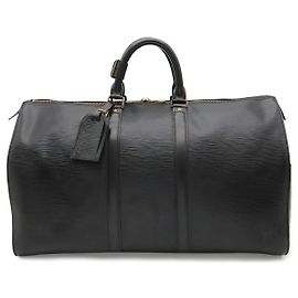 Louis Vuitton Epi Keepall Negro
